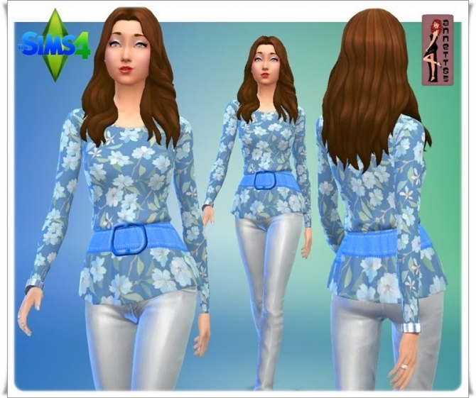 Sims 4 Romantic shirt at Annett’s Sims 4 Welt