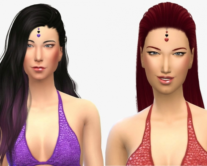 Sims 4 Bindi Set by Michaela P at 19 Sims 4 Blog
