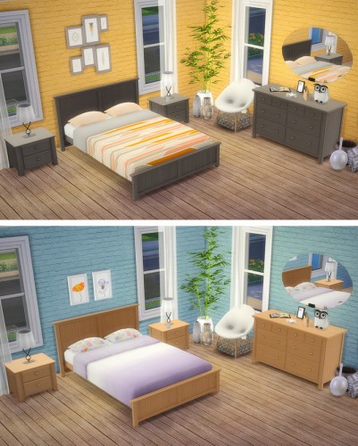 Mel’s Bedroom at Saudade Sims » Sims 4 Updates