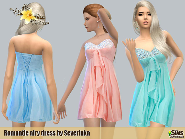 Vanilla Dream Romantic collection at Sims by Severinka » Sims 4 Updates