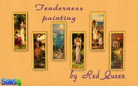 Tenderness Painting by Red_Queen at ihelensims