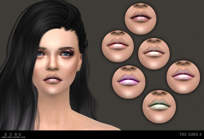 Sims 4 Lips Q01 at A3RU