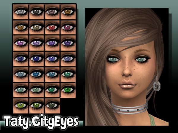 Sims 4 City Eyes by tatygagg at TSR