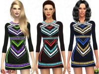 Embellished Mini Dress by RedCat at TSR