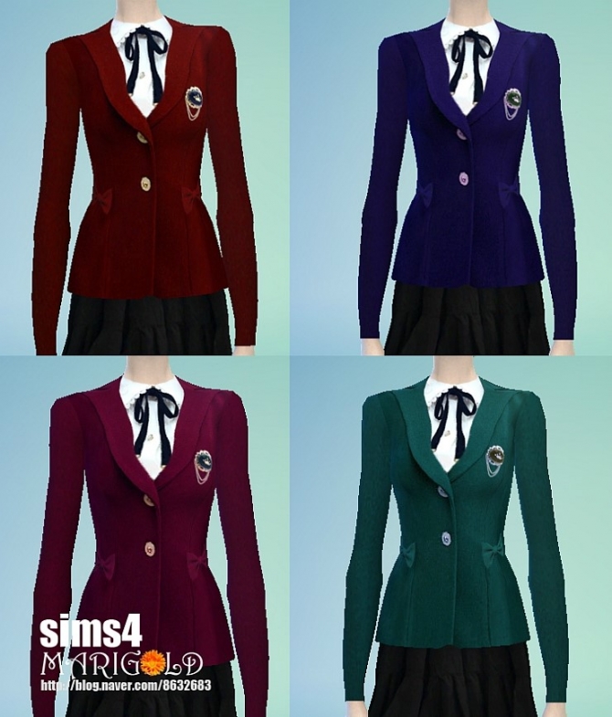 School uniforms at Marigold » Sims 4 Updates