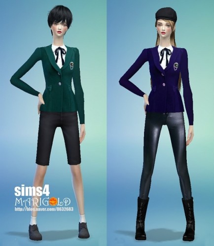 School uniforms at Marigold » Sims 4 Updates