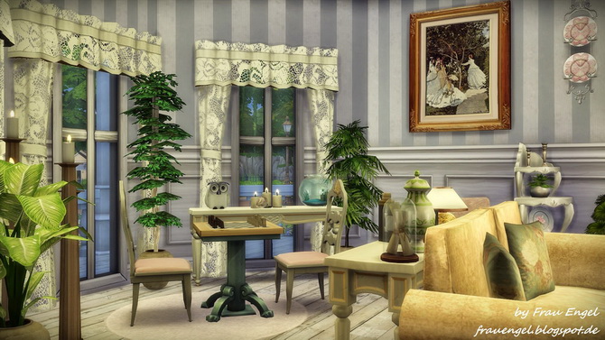 Sims 4 Marshmallow Miracle house by Julia Engel at Frau Engel