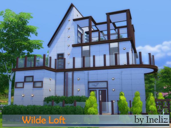 Sims 4 Wilde Loft by Ineliz at TSR