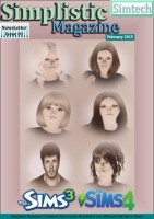 Simplistic Magazine Newsletter Issue 01 at Simtech Sims4