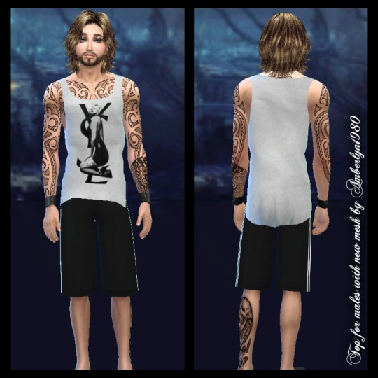 Sims 4 Tops for males at Amberlyn Designs