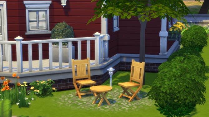 Sims 4 Swedish Starter house at Totally Sims