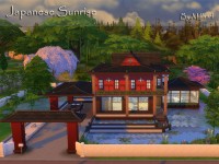 Japanese Sunrise house by millasrl at TSR