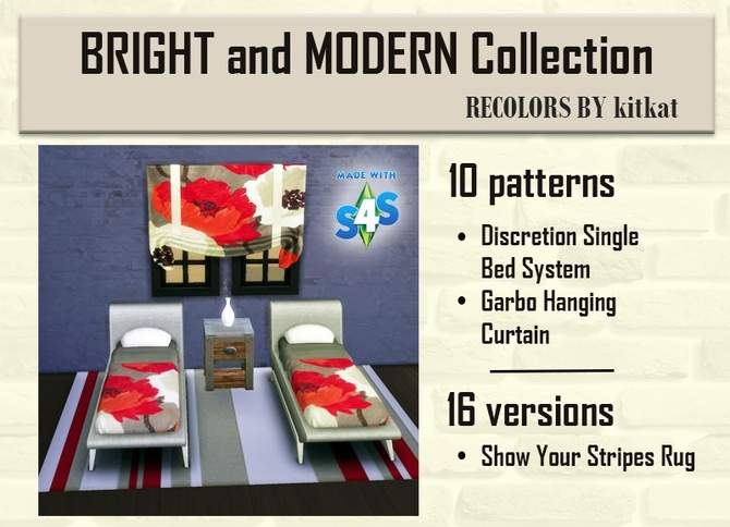 Sims 4 BRIGHT and MODERN Collection at Kitkat’s Simporium