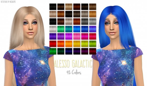 Sims 4 New hair recolors at Nessa Sims