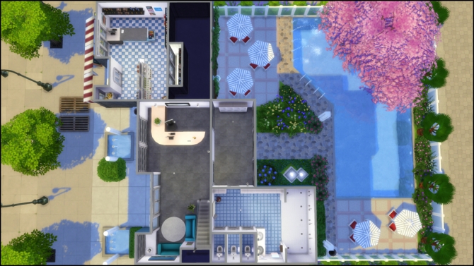 Sims 4 Gym and Mini Mart at Martine’s Simblr