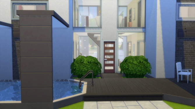 Sims 4 Modern Times villa at Totally Sims
