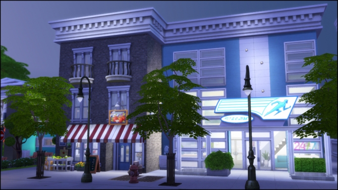 Sims 4 Gym and Mini Mart at Martine’s Simblr