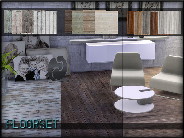 Sims 4 Floor Set 1 by ShojoAngel at TSR