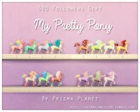 Rainbow pony toys at Prisma Planet