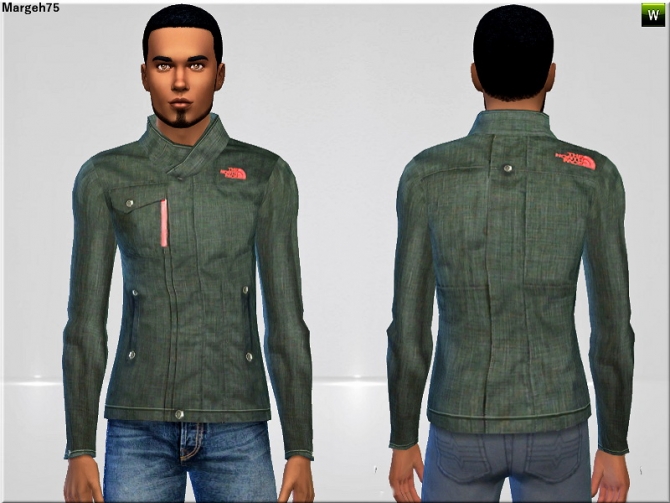 Sims 4 S4 Hugo Jacket by Margie at Sims Addictions