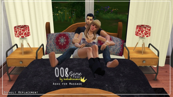 Sims 4 008 game pose at In a bad Romance