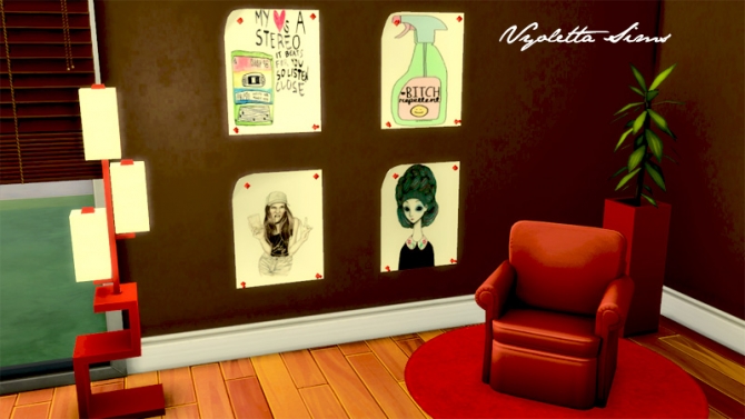 Sims 4 Poster pack 1 at Mandarina’s Sim World