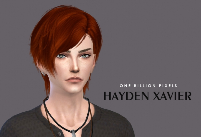 Sims 4 Hayden Xavier by NewOne at One Billion Pixels