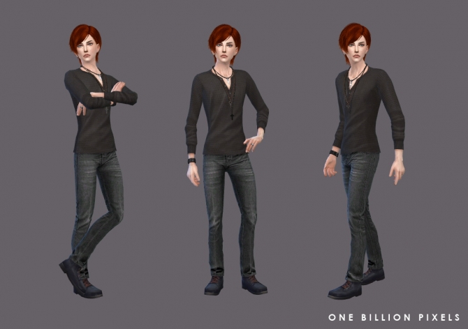 Sims 4 Hayden Xavier by NewOne at One Billion Pixels