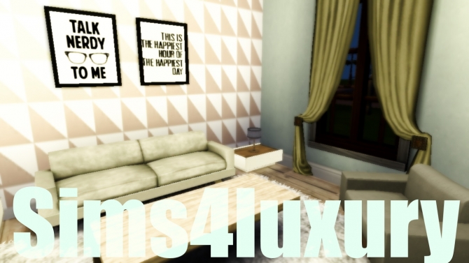Sims 4 Scandinavian Wallpapers at Sims4 Luxury