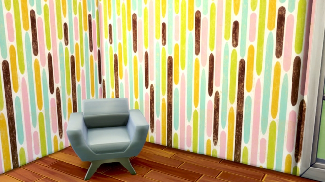 Sims 4 19 modern wallpapers at Mandarina’s Sim World