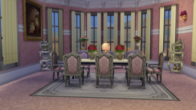 Sims 4 Valentine Castle DV by Christine at CC4Sims