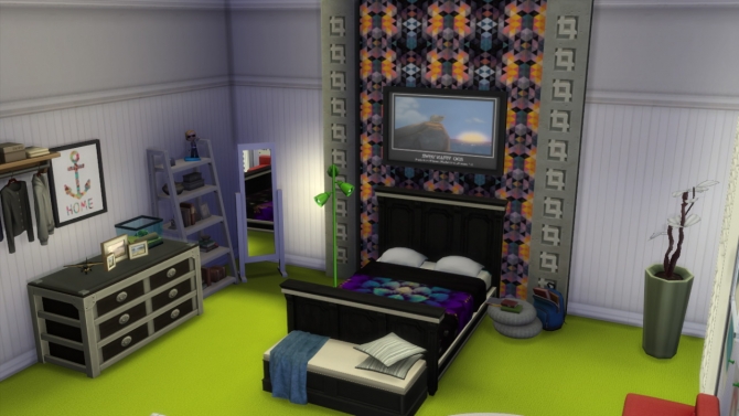 Sims 4 Teenroom at Tukete