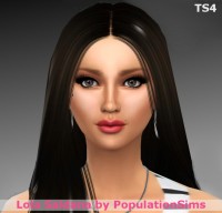 Lola Saldana by PopulationSims at Sims 4 Caliente