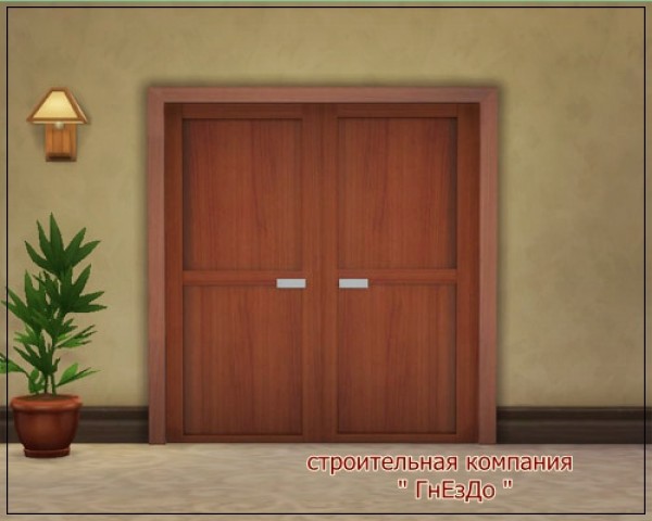 Sims 4 Romus Interior doors at Sims by Mulena