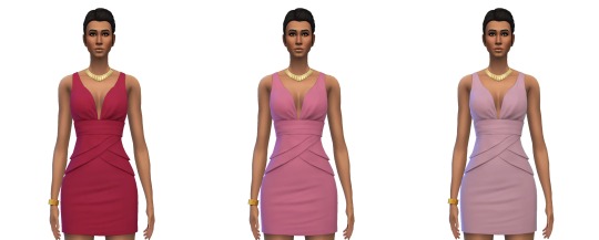 Sims 4 Xuan formal dress 25 recolors at Busted Pixels
