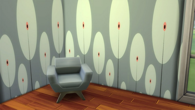 Sims 4 19 modern wallpapers at Mandarina’s Sim World
