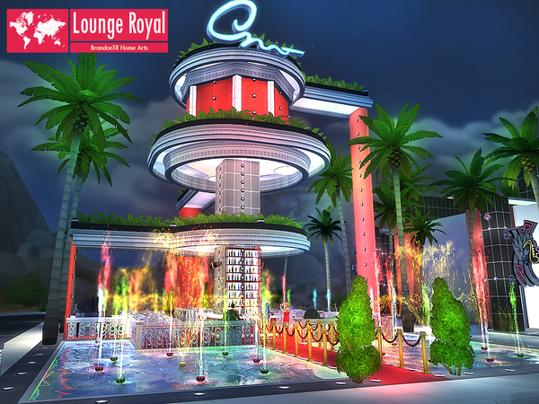 Sims 4 Lounge Royal by BrandonTR at TSR