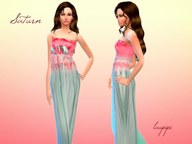 Sims 4 Saturn dress at Laupipi