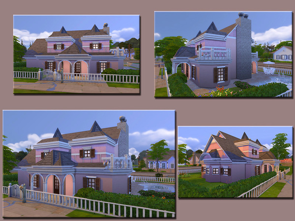 Sims 4 MB Villa Tosca by matomibotaki at TSR