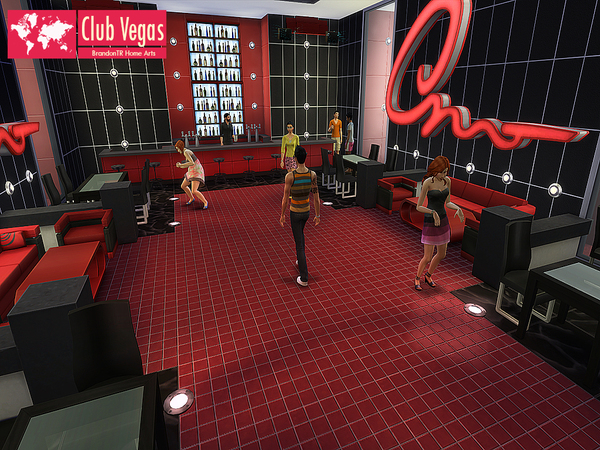 Sims 4 Club Vegas by BrandonTR at TSR