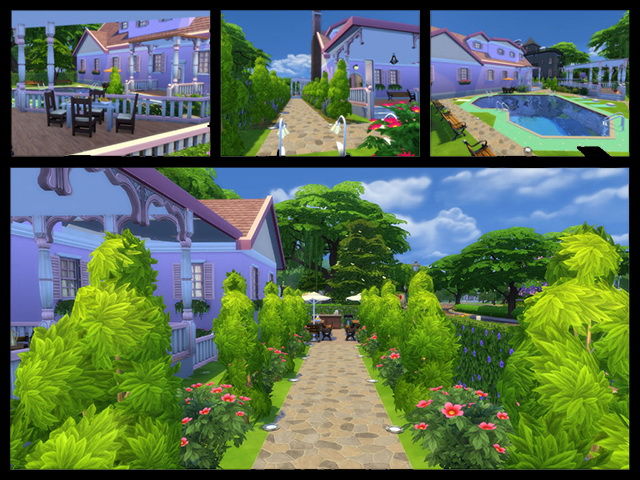 Sims 4 Valentine House by Sim4fun at Sims Fans