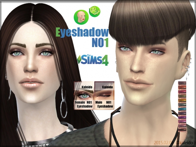 Sims 4 Eyeshadow N1 at KK Sims