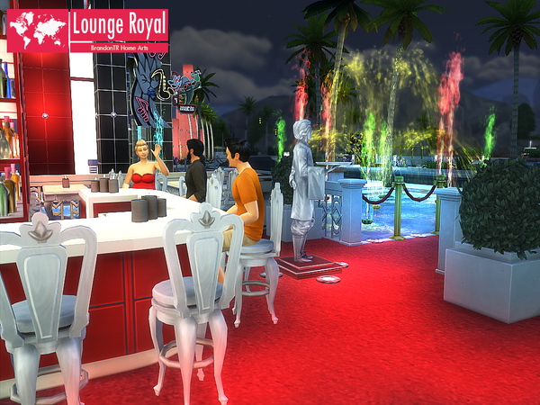 Lounge Royal By Brandontr At Tsr Sims 4 Updates