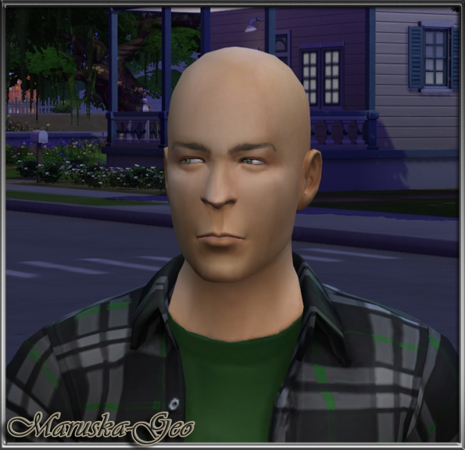 Sims 4 Bruce Willis at Maruska Geo