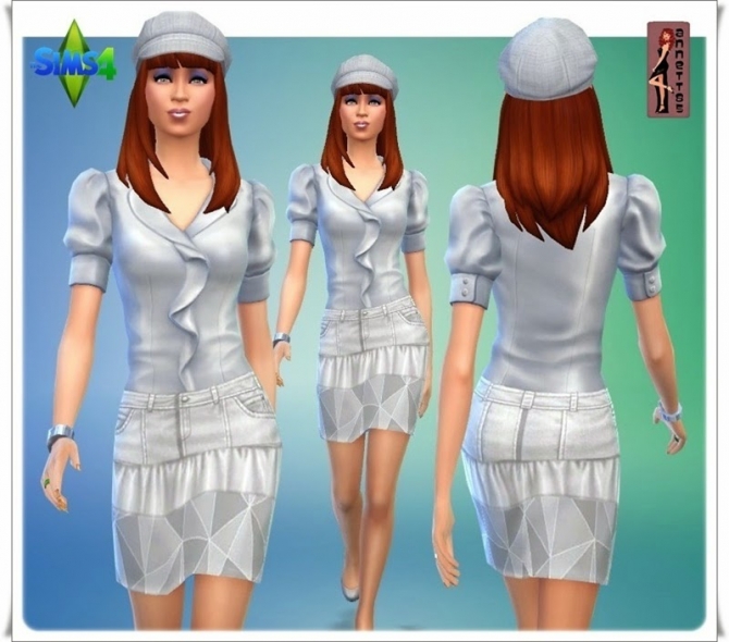 Sims 4 Diversity skirt at Annett’s Sims 4 Welt