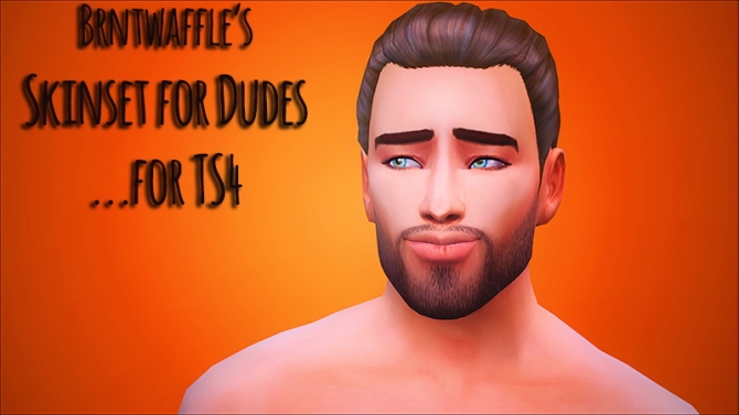sims 3 default skin replacement burnt waffles