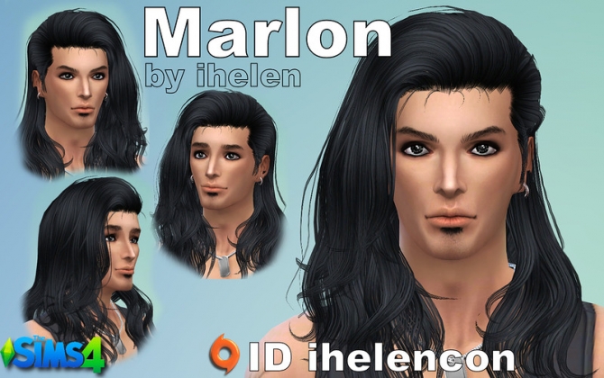 Sims 4 Marlon by ihelen at ihelensims