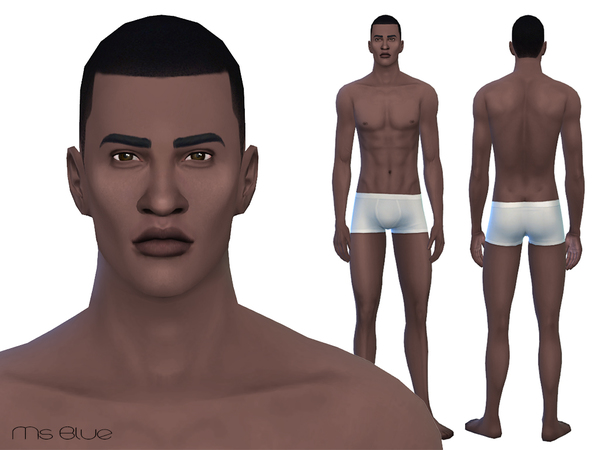 Sims 4 Beauty Skin Male V2 by Ms Blue at TSR