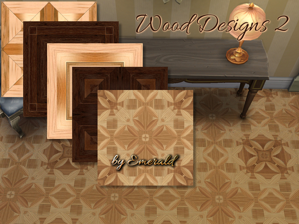 Sims 4 Wood Floors Designs 2 by emerald at TSR
