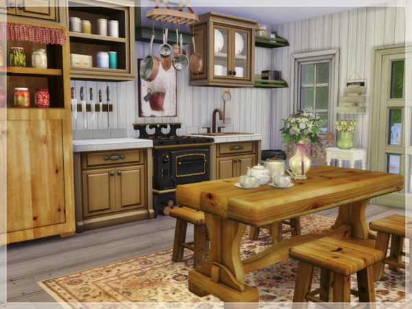 Sims 4 Picuresque Cabin by Arelien at TSR